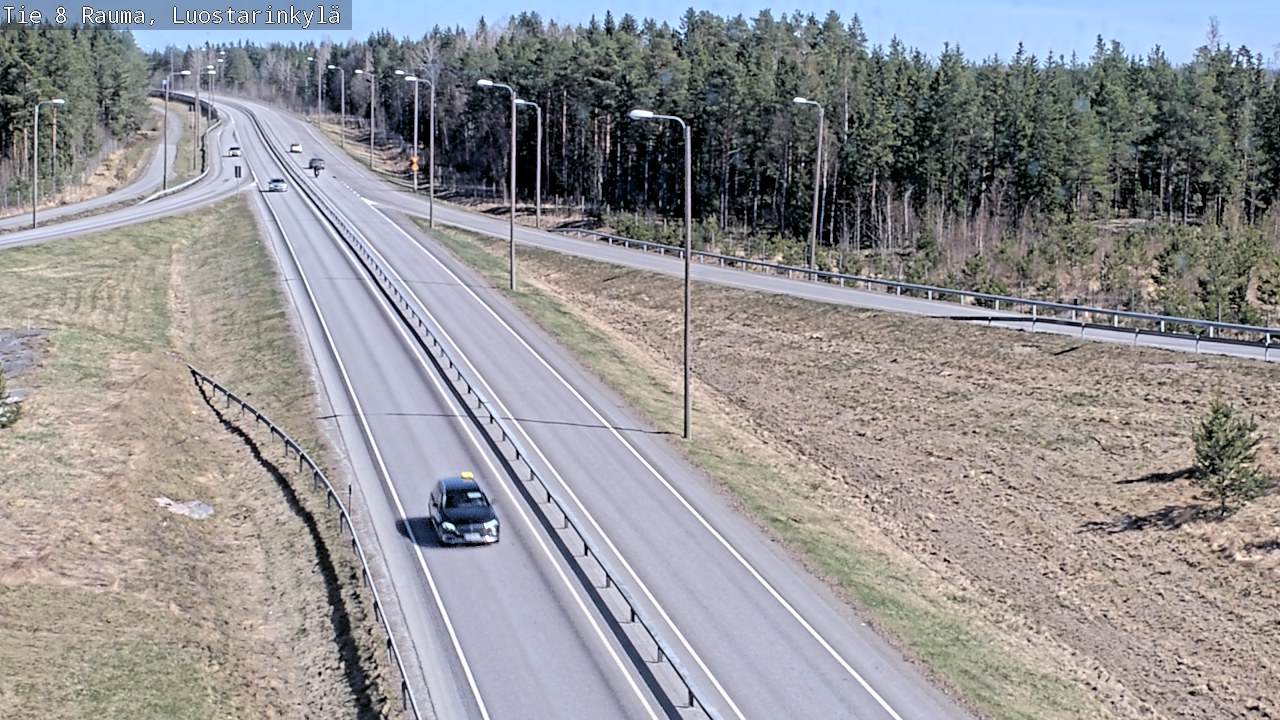 Kelikamerat Kuva Tie 8 Rauma, Luostarinkylä, Rauma, Satakunta
