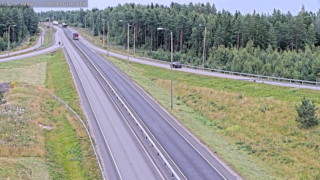 Weather Camera Image Road 8 Rauma, Luostarinkylä, Rauma, Satakunta