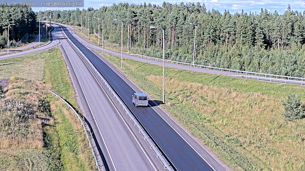 Kelikamerat Kuva Tie 8 Rauma, Luostarinkylä, Rauma, Satakunta