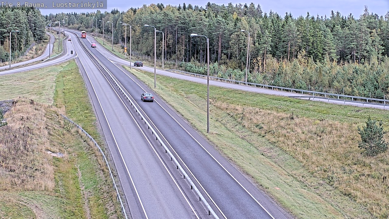Kelikamerat Kuva Tie 8 Rauma, Luostarinkylä, Rauma, Satakunta