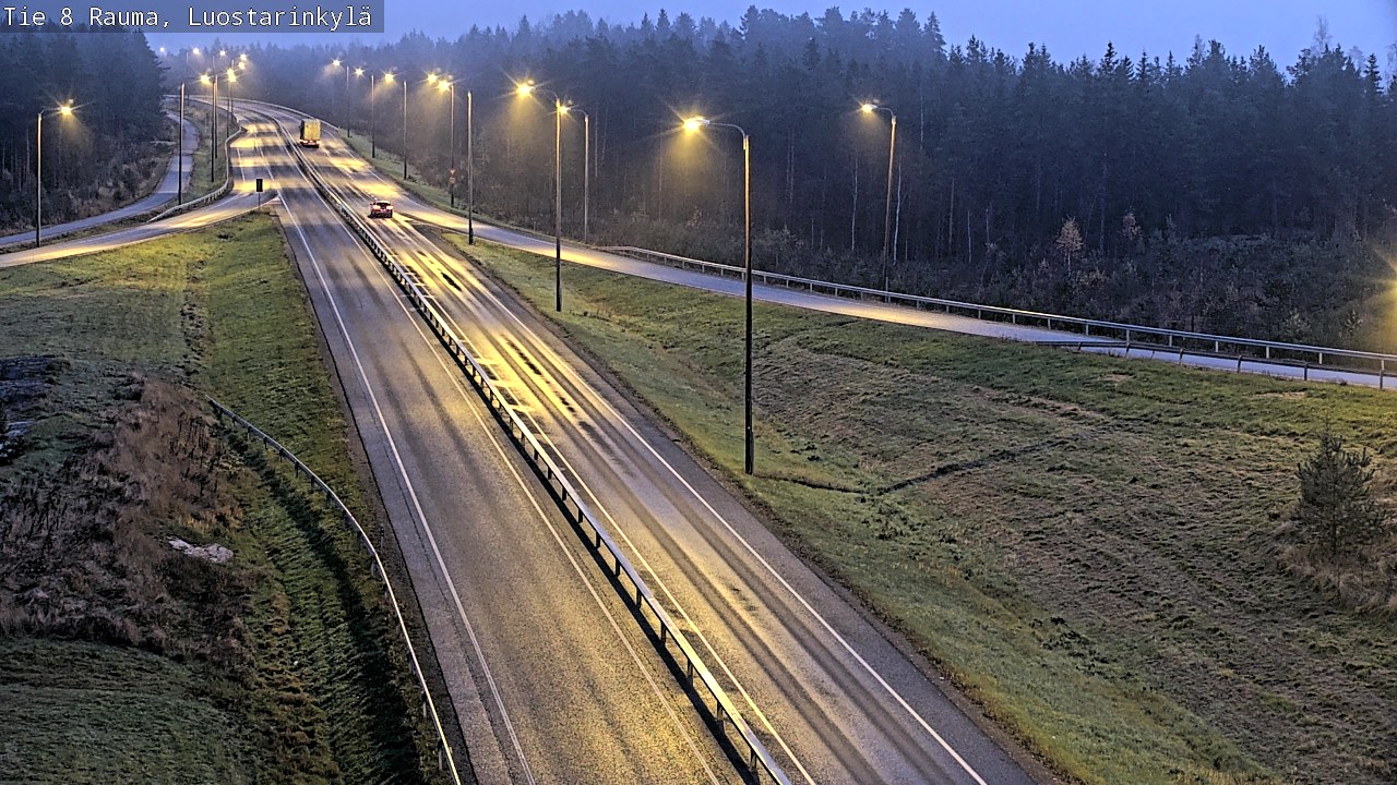 Kelikamerat Kuva Tie 8 Rauma, Luostarinkylä, Rauma, Satakunta