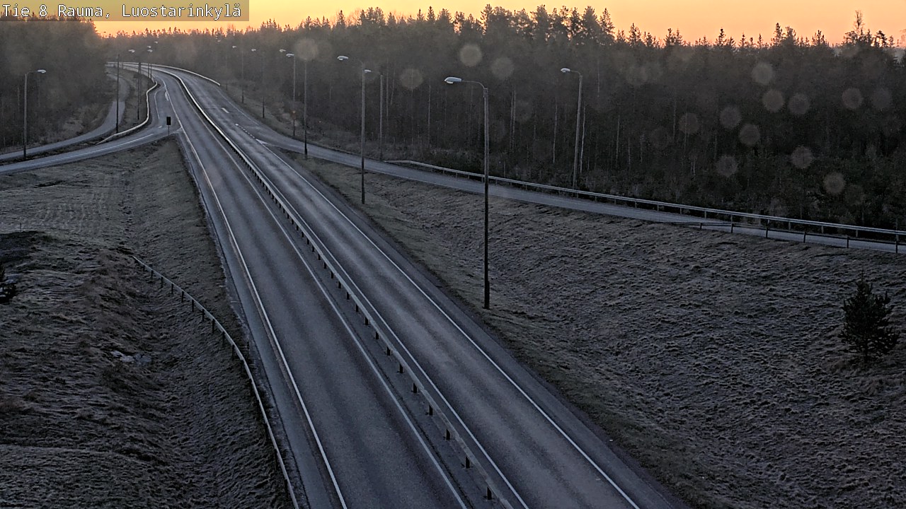 Kelikamerat Kuva Tie 8 Rauma, Luostarinkylä, Rauma, Satakunta