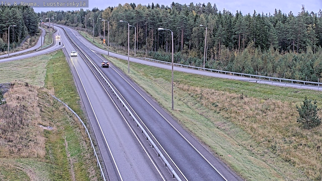 Kelikamerat Kuva Tie 8 Rauma, Luostarinkylä, Rauma, Satakunta