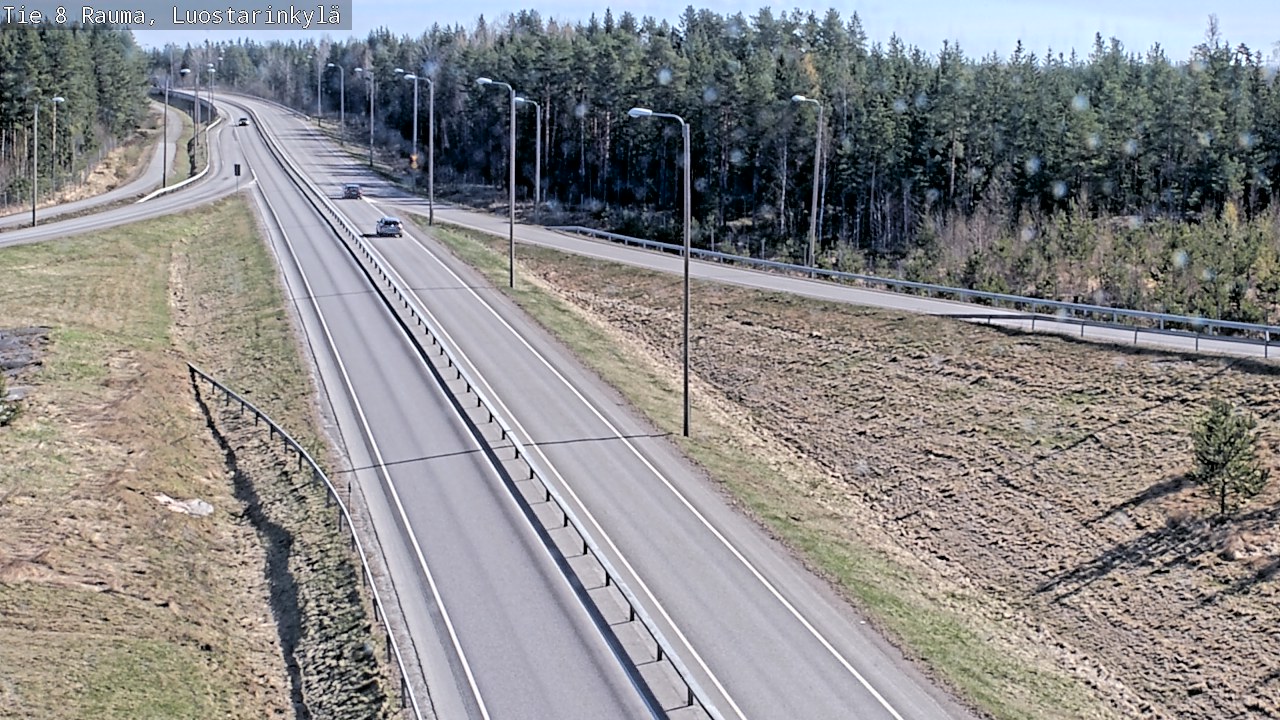 Kelikamerat Kuva Tie 8 Rauma, Luostarinkylä, Rauma, Satakunta