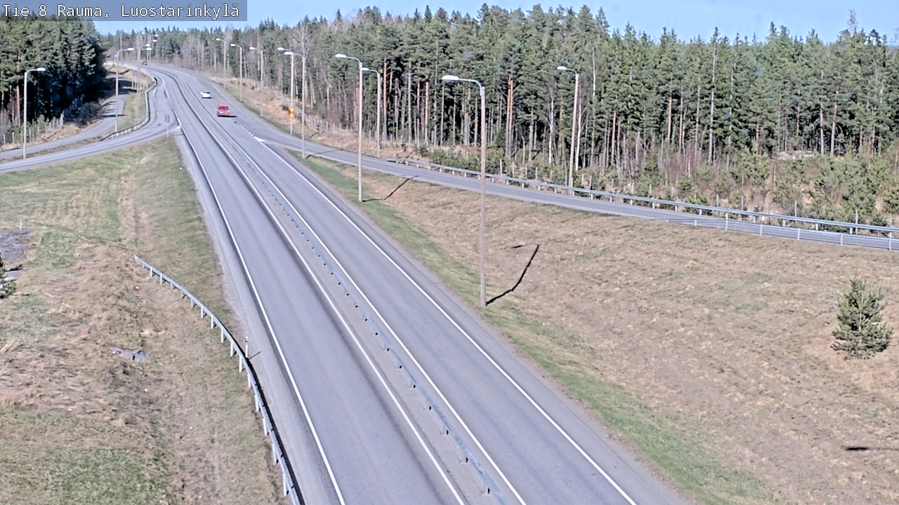 Kelikamerat Kuva Tie 8 Rauma, Luostarinkylä, Rauma, Satakunta