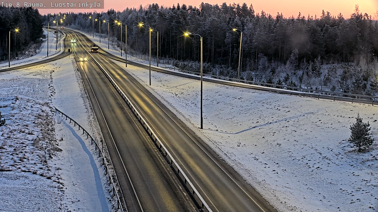 Kelikamerat Kuva Tie 8 Rauma, Luostarinkylä, Rauma, Satakunta