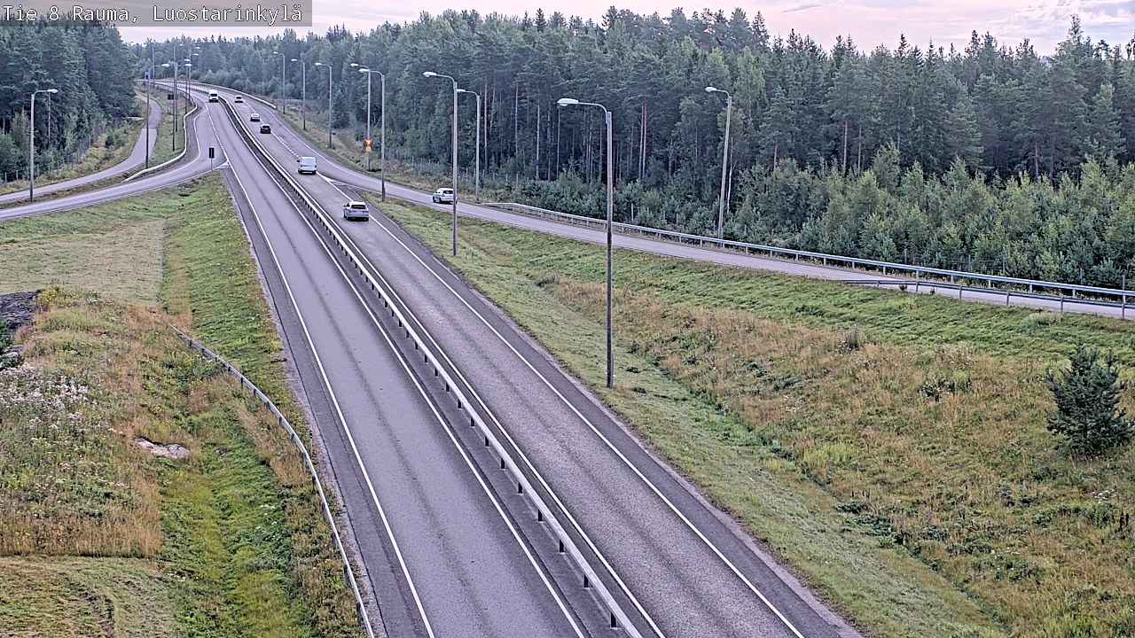 Kelikamerat Kuva Tie 8 Rauma, Luostarinkylä, Rauma, Satakunta