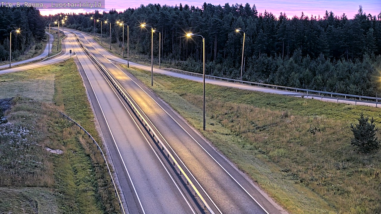 Kelikamerat Kuva Tie 8 Rauma, Luostarinkylä, Rauma, Satakunta