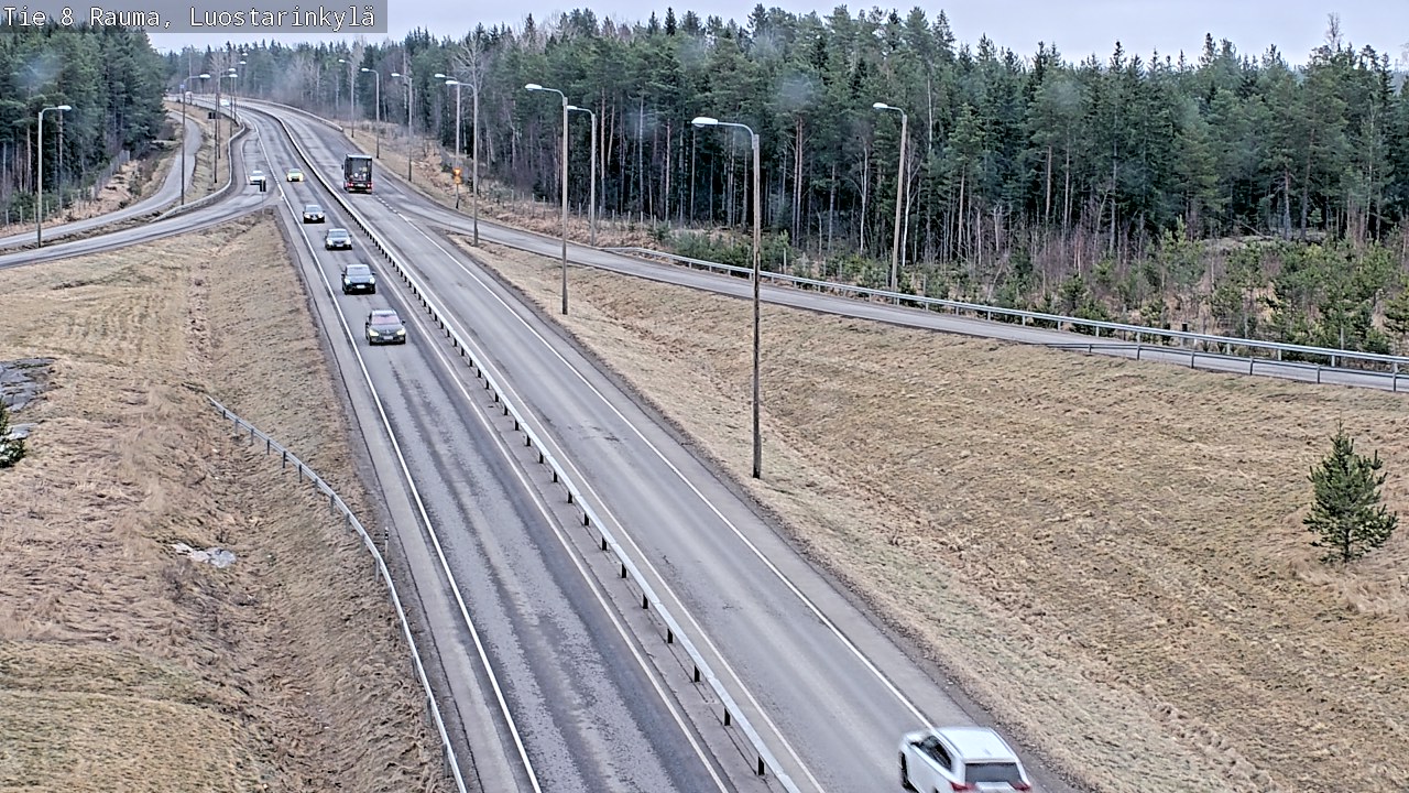Weather Camera Image Road 8 Rauma, Luostarinkylä, Rauma, Satakunta