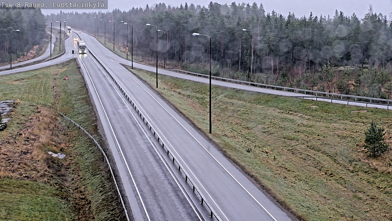 Kelikamerat Kuva Tie 8 Rauma, Luostarinkylä, Rauma, Satakunta