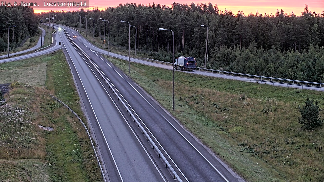 Kelikamerat Kuva Tie 8 Rauma, Luostarinkylä, Rauma, Satakunta