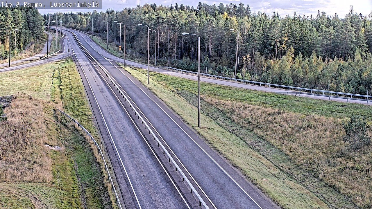 Weather Camera Image Road 8 Rauma, Luostarinkylä, Rauma, Satakunta