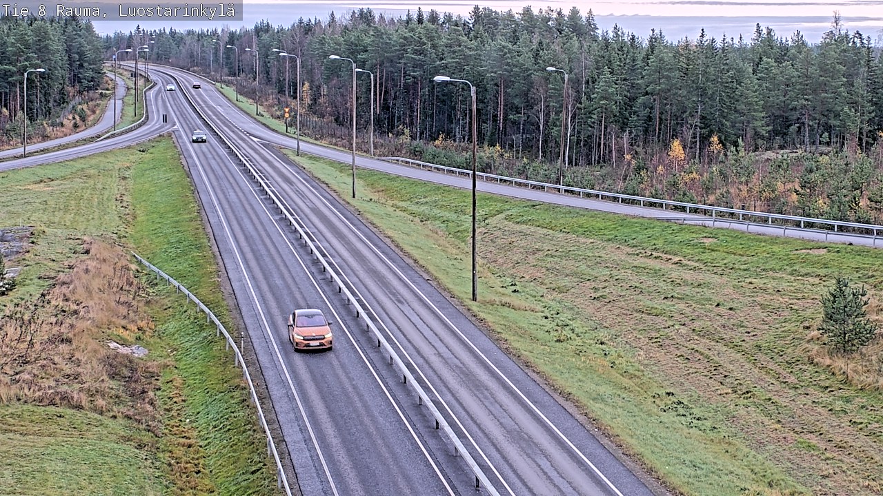 Kelikamerat Kuva Tie 8 Rauma, Luostarinkylä, Rauma, Satakunta