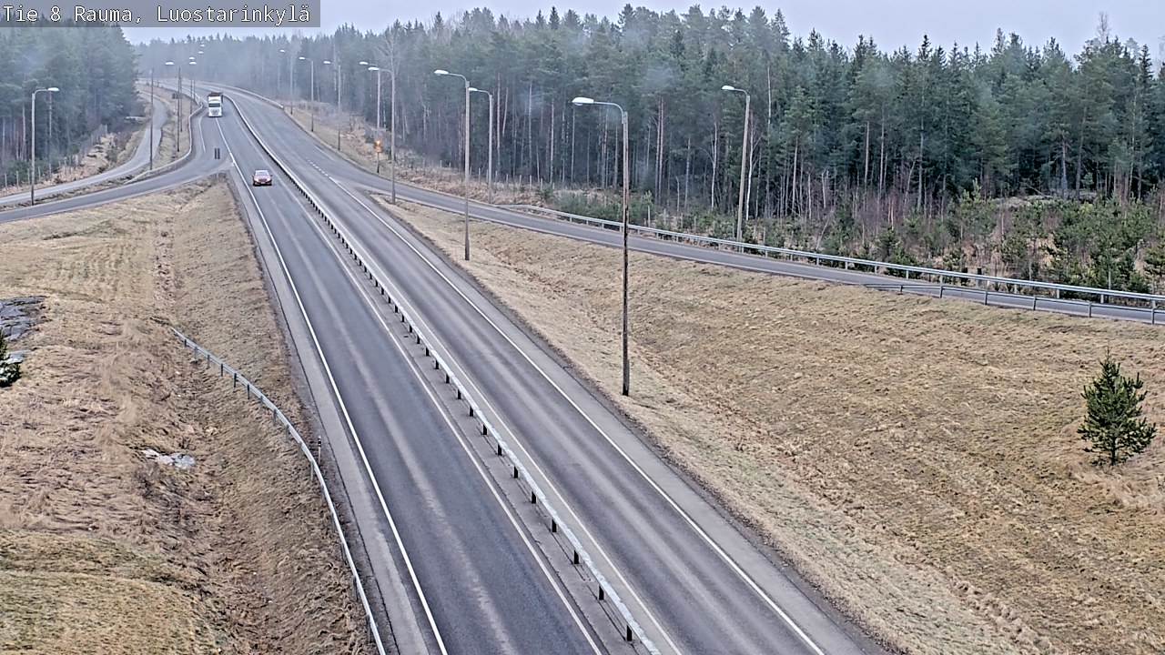 Weather Camera Image Road 8 Rauma, Luostarinkylä, Rauma, Satakunta