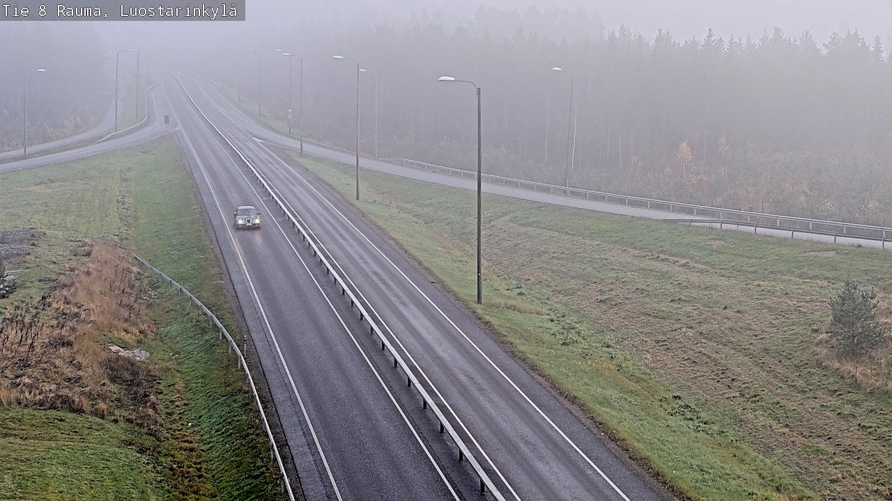 Kelikamerat Kuva Tie 8 Rauma, Luostarinkylä, Rauma, Satakunta