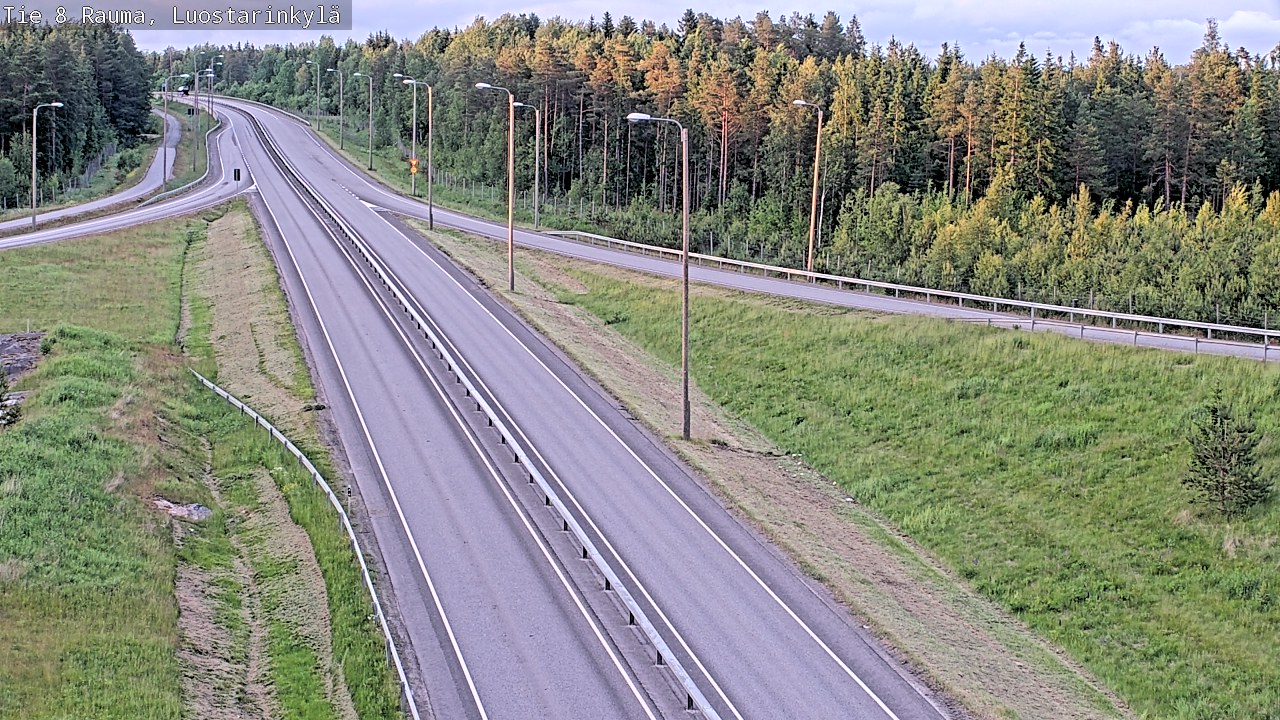 Kelikamerat Kuva Tie 8 Rauma, Luostarinkylä, Rauma, Satakunta