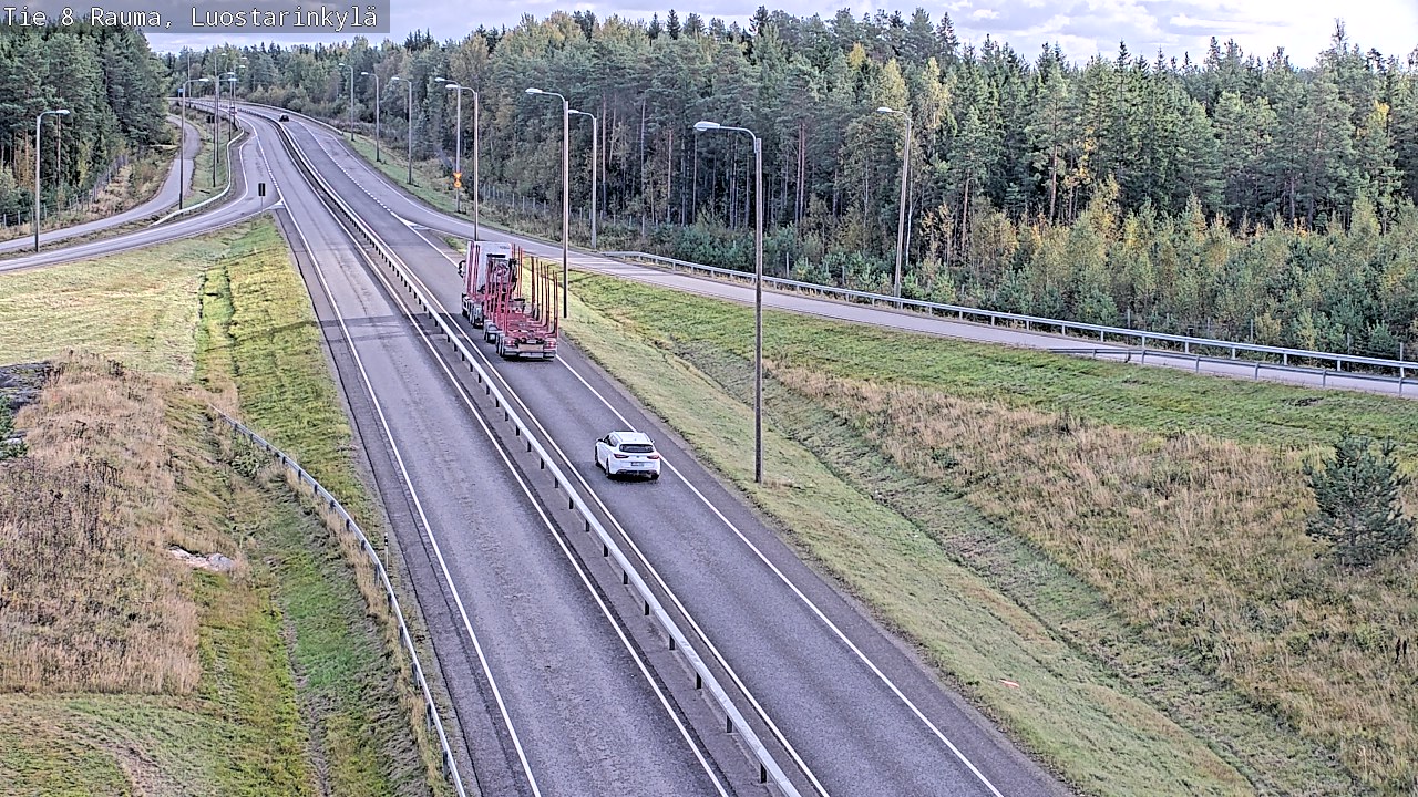 Weather Camera Image Road 8 Rauma, Luostarinkylä, Rauma, Satakunta