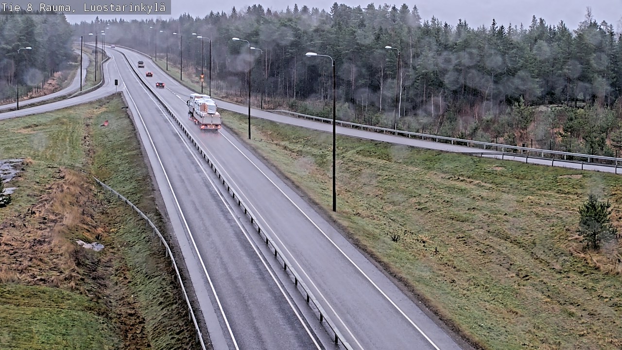 Kelikamerat Kuva Tie 8 Rauma, Luostarinkylä, Rauma, Satakunta