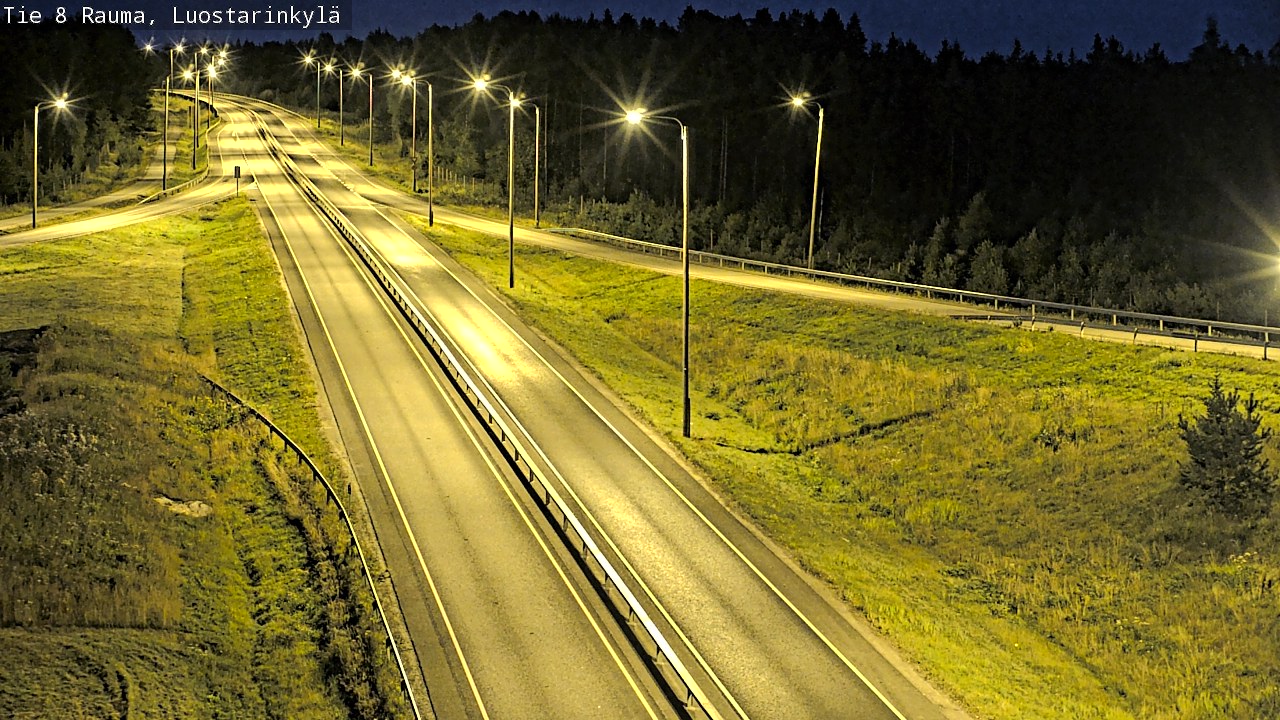 Kelikamerat Kuva Tie 8 Rauma, Luostarinkylä, Rauma, Satakunta