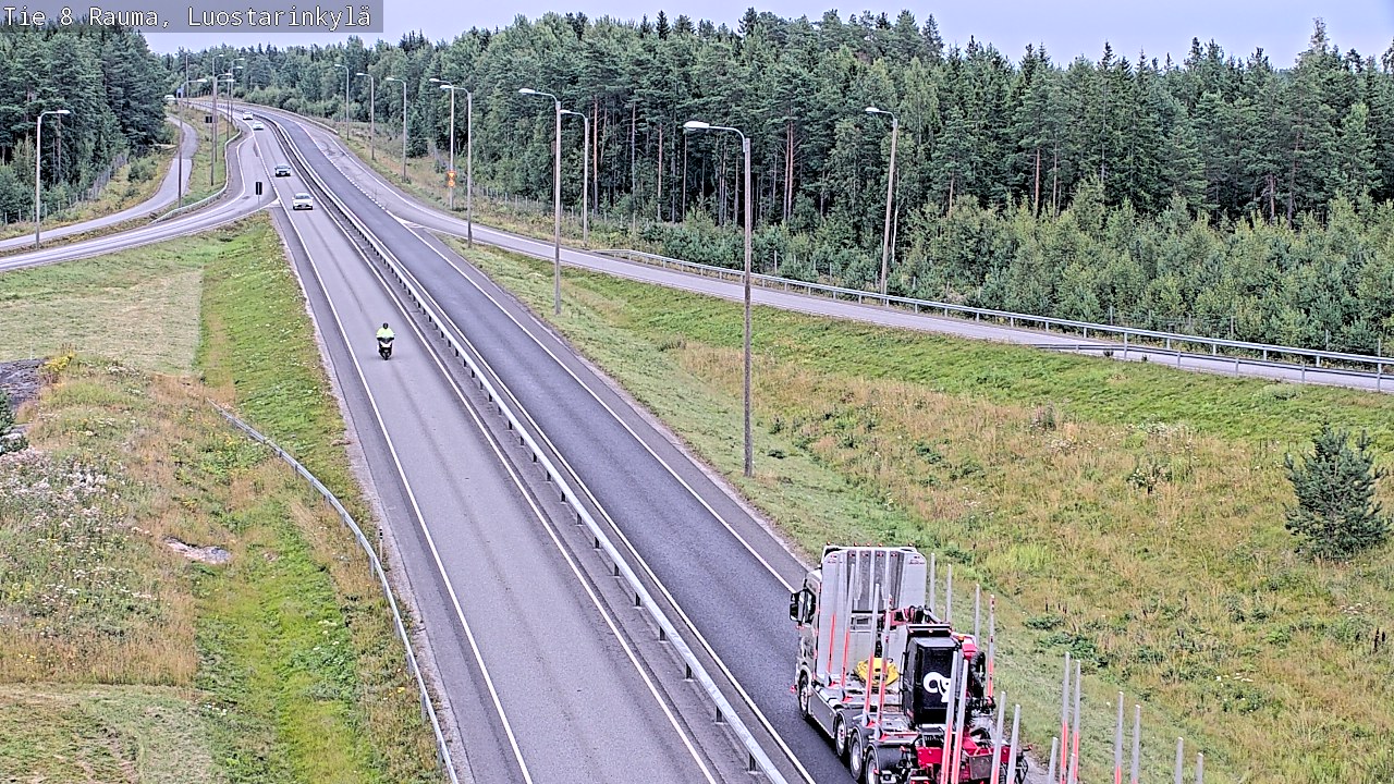 Weather Camera Image Road 8 Rauma, Luostarinkylä, Rauma, Satakunta