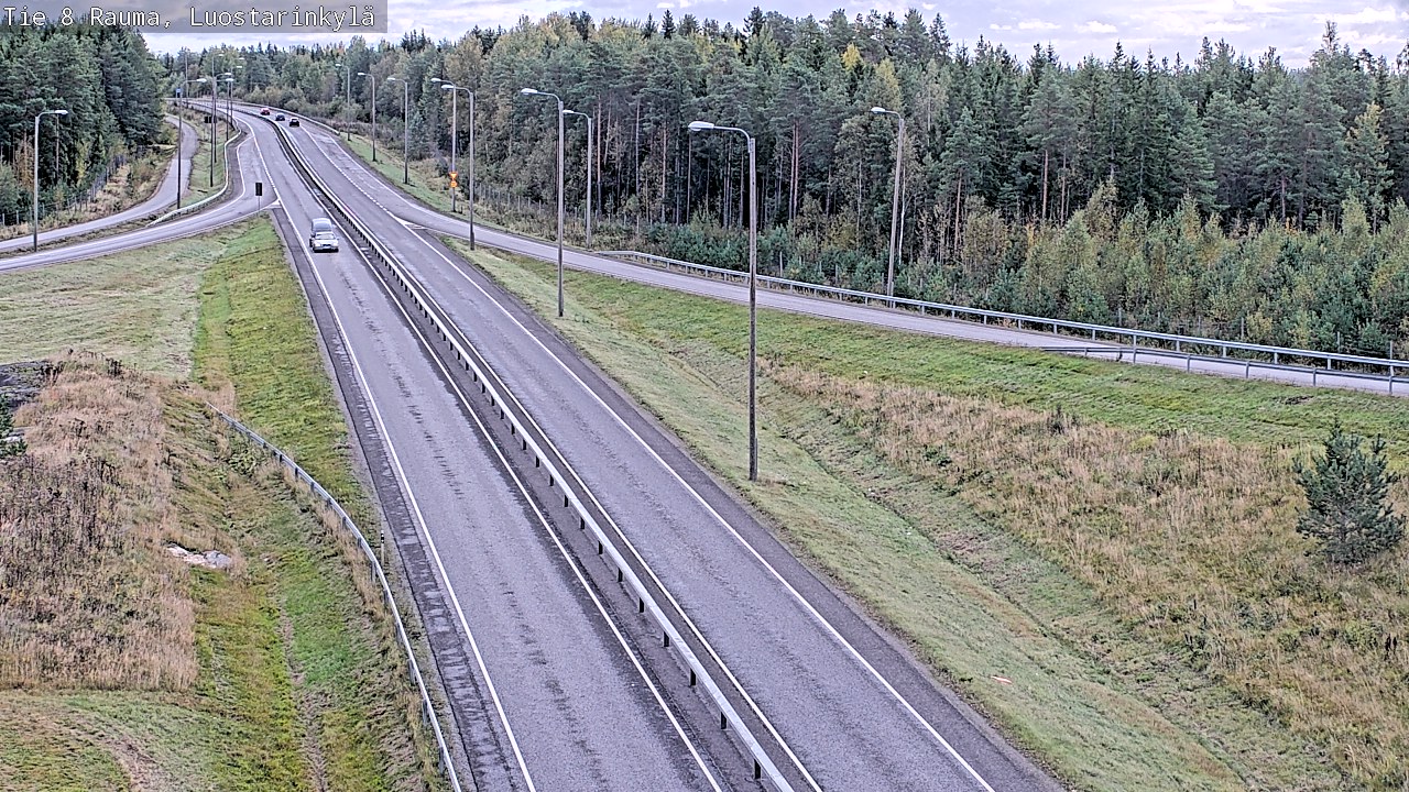 Weather Camera Image Road 8 Rauma, Luostarinkylä, Rauma, Satakunta