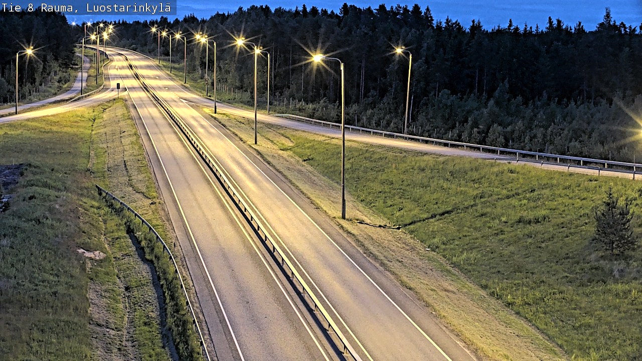 Kelikamerat Kuva Tie 8 Rauma, Luostarinkylä, Rauma, Satakunta