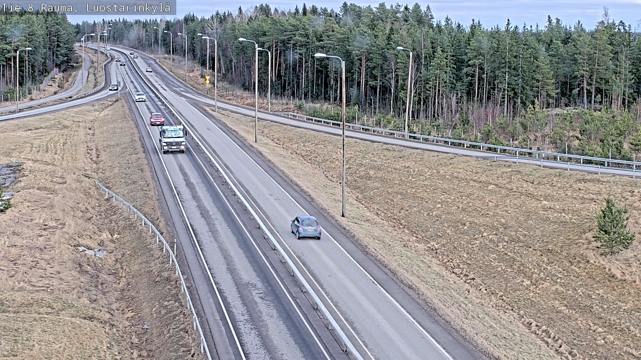 Kelikamerat Kuva Tie 8 Rauma, Luostarinkylä, Rauma, Satakunta