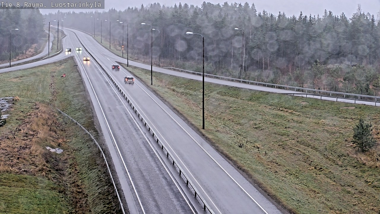 Kelikamerat Kuva Tie 8 Rauma, Luostarinkylä, Rauma, Satakunta