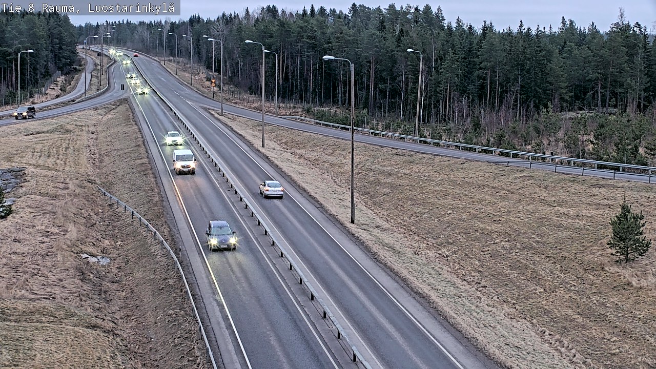 Kelikamerat Kuva Tie 8 Rauma, Luostarinkylä, Rauma, Satakunta