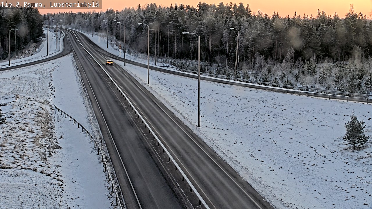 Kelikamerat Kuva Tie 8 Rauma, Luostarinkylä, Rauma, Satakunta