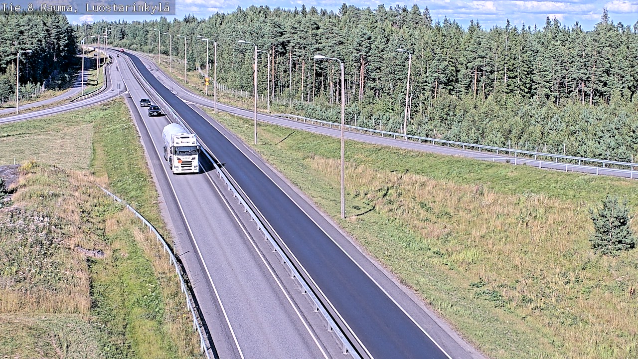 Kelikamerat Kuva Tie 8 Rauma, Luostarinkylä, Rauma, Satakunta
