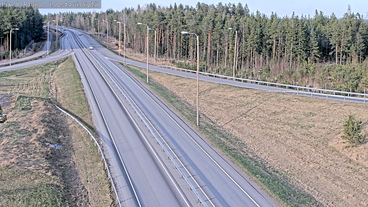Weather Camera Image Road 8 Rauma, Luostarinkylä, Rauma, Satakunta