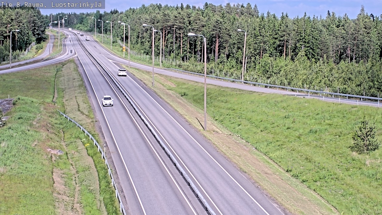 Kelikamerat Kuva Tie 8 Rauma, Luostarinkylä, Rauma, Satakunta