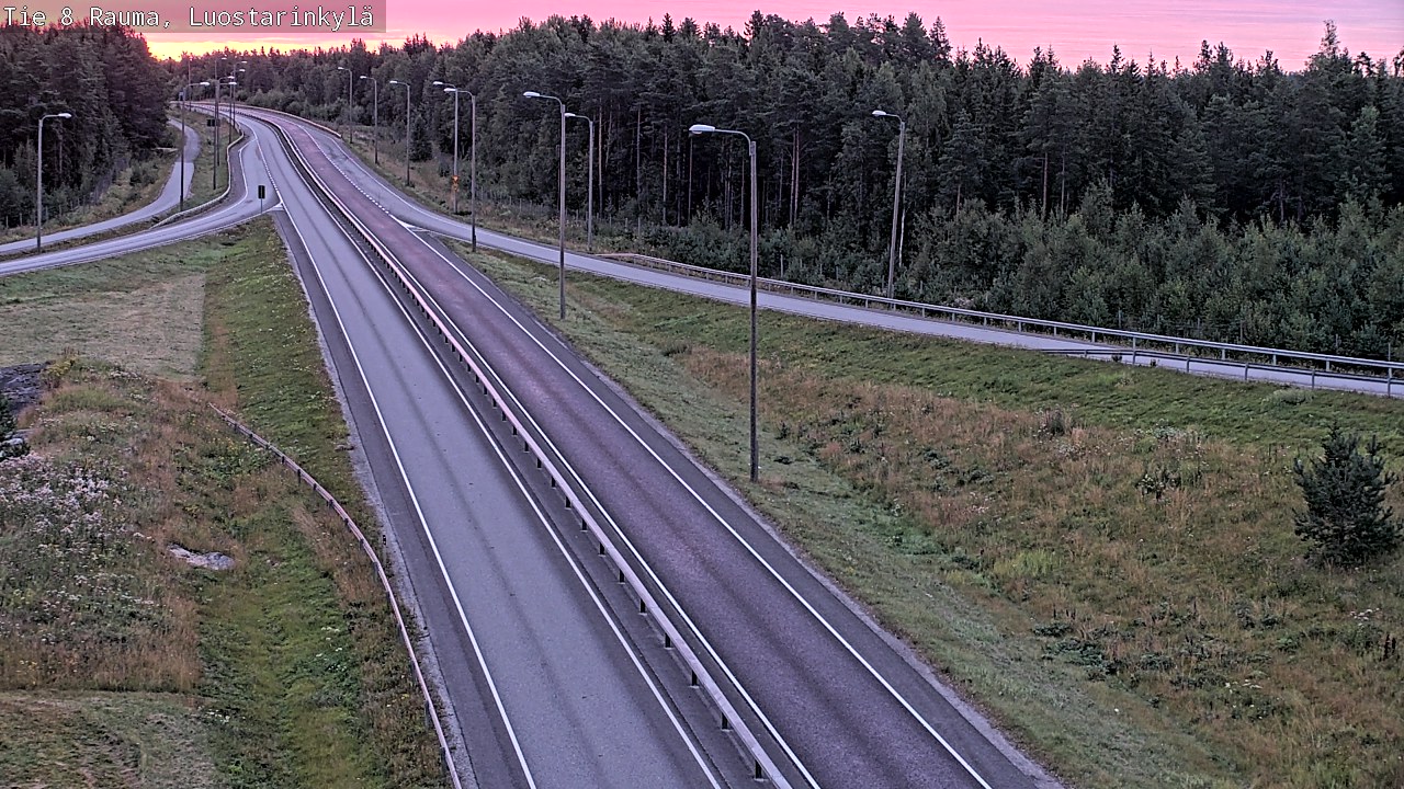 Weather Camera Image Road 8 Rauma, Luostarinkylä, Rauma, Satakunta