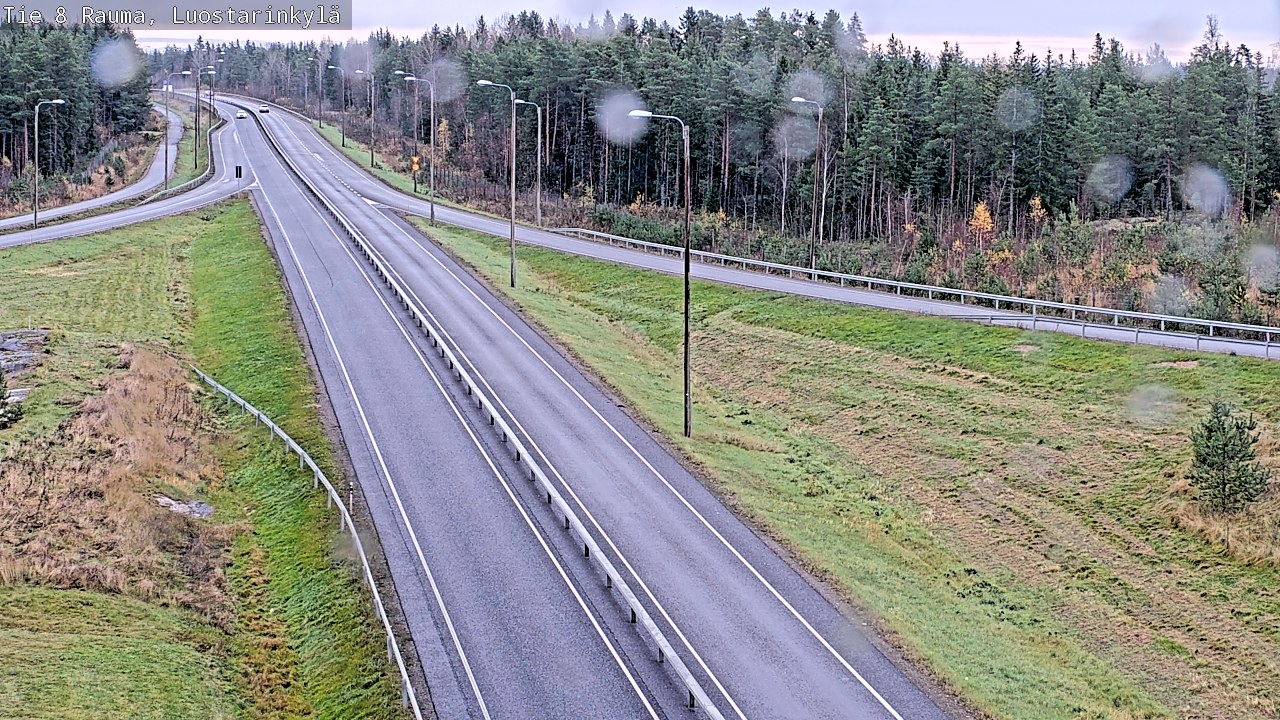 Kelikamerat Kuva Tie 8 Rauma, Luostarinkylä, Rauma, Satakunta