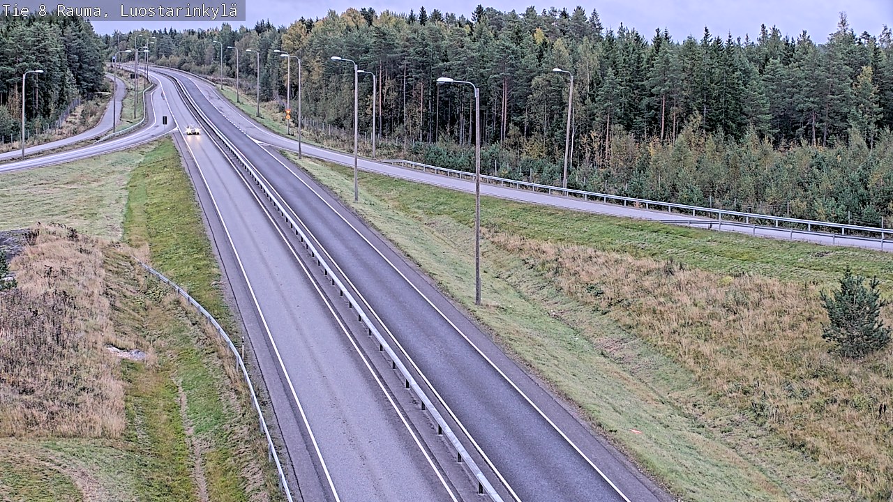 Kelikamerat Kuva Tie 8 Rauma, Luostarinkylä, Rauma, Satakunta