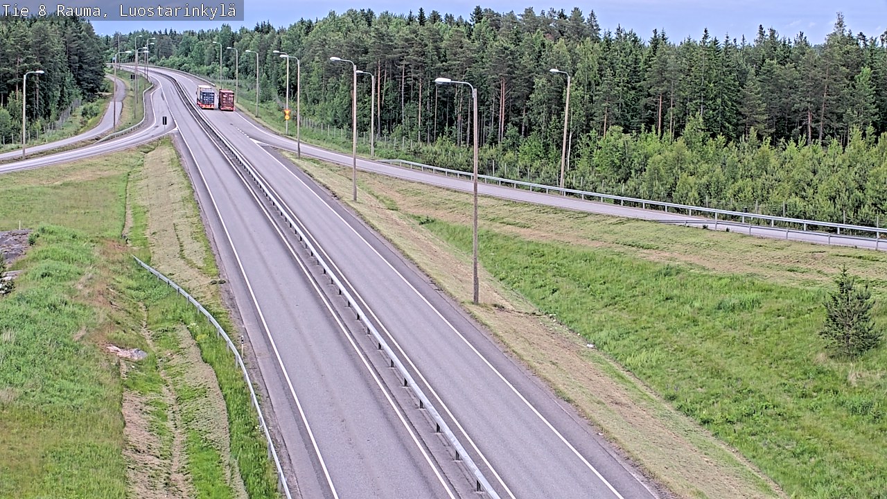 Kelikamerat Kuva Tie 8 Rauma, Luostarinkylä, Rauma, Satakunta