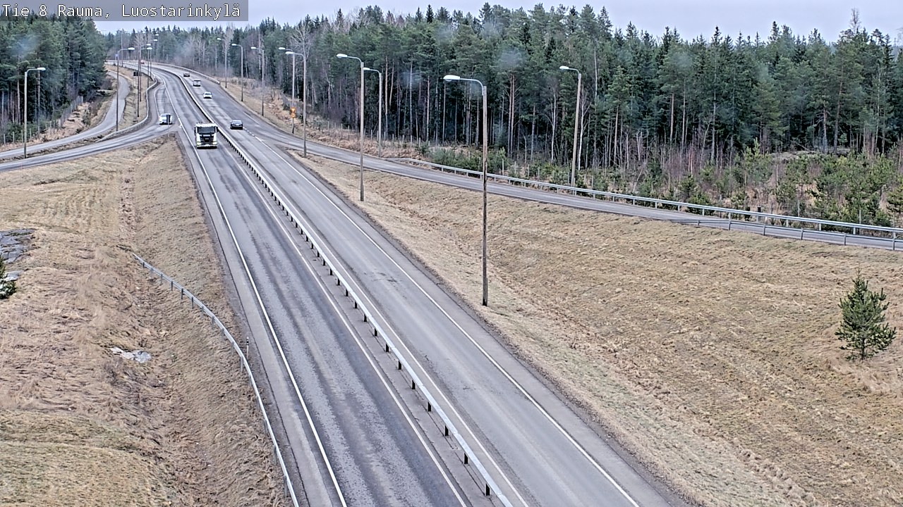 Weather Camera Image Road 8 Rauma, Luostarinkylä, Rauma, Satakunta