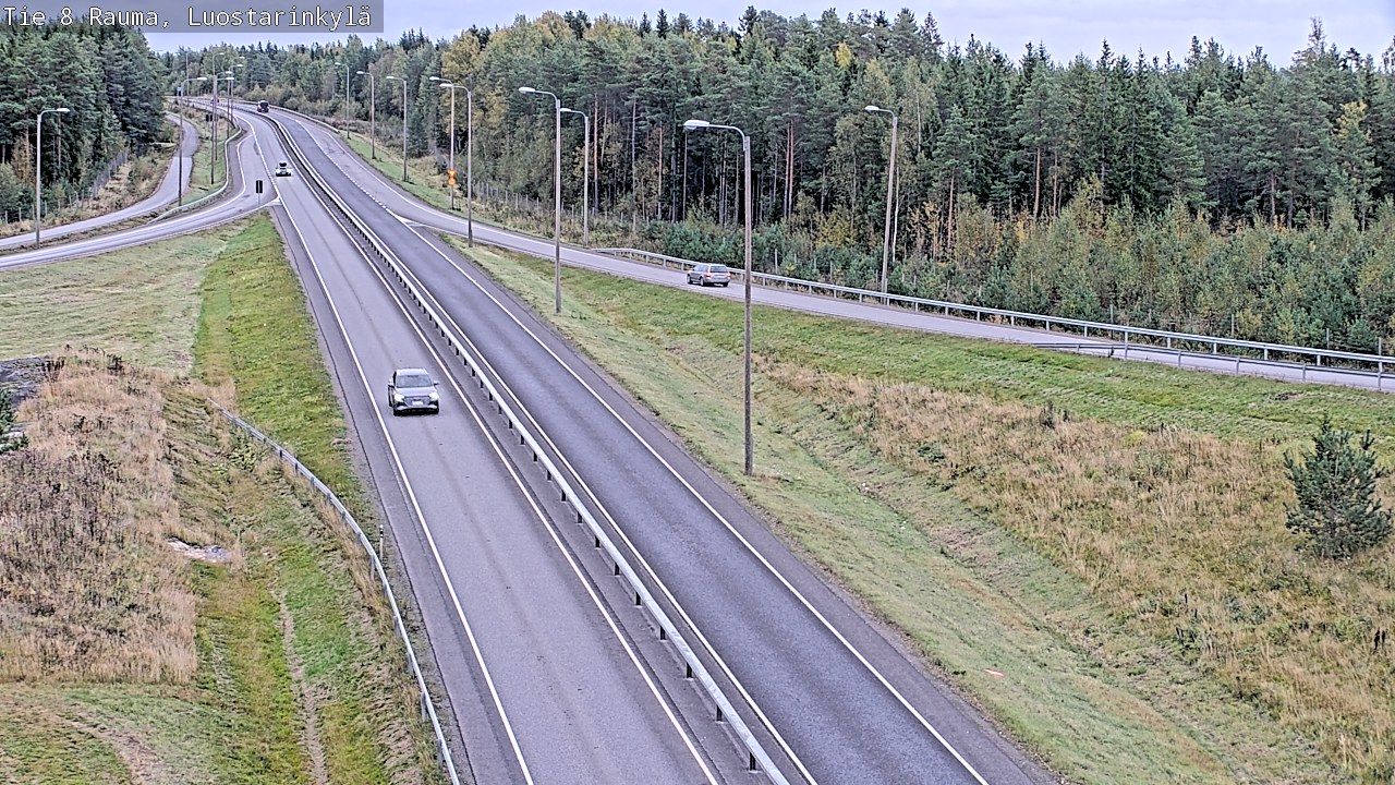 Kelikamerat Kuva Tie 8 Rauma, Luostarinkylä, Rauma, Satakunta