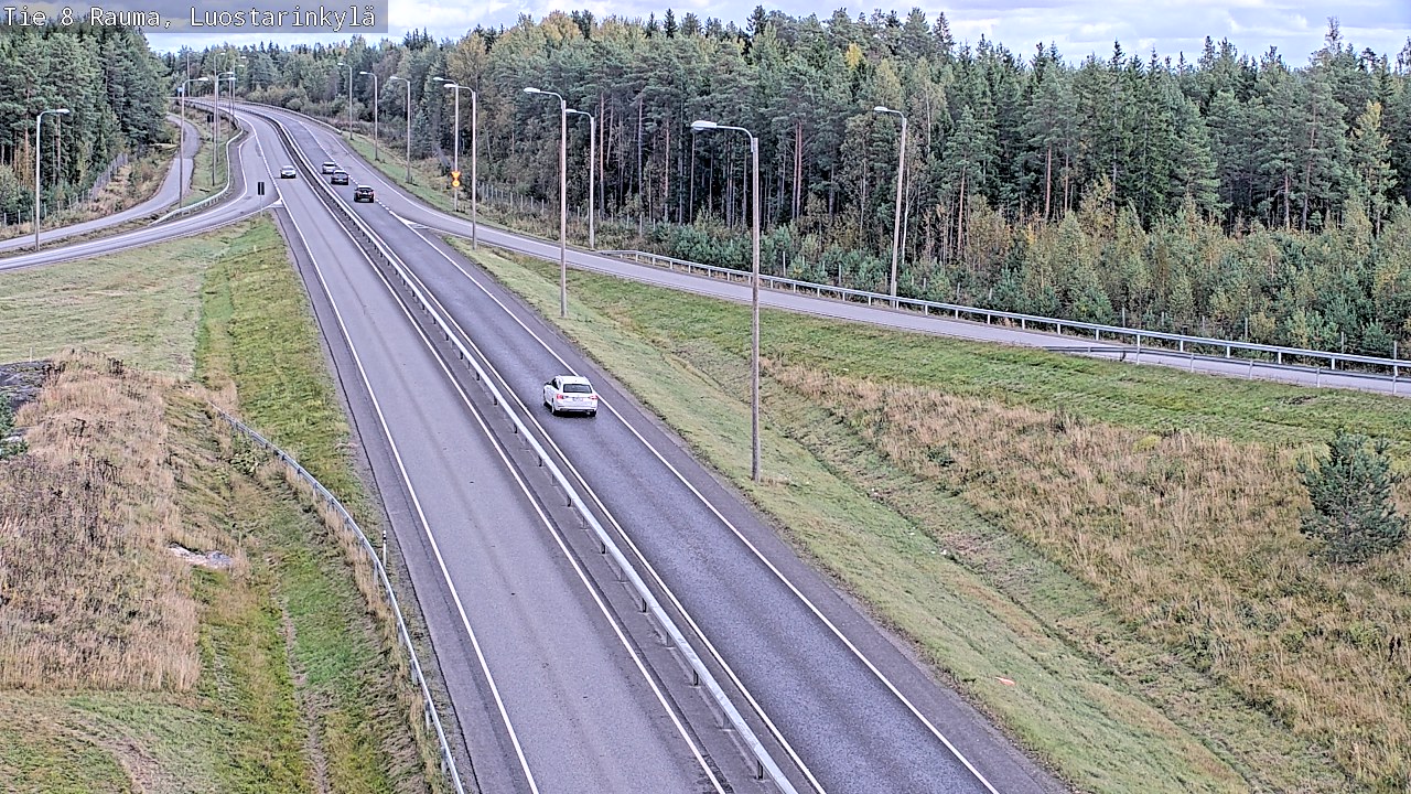 Weather Camera Image Road 8 Rauma, Luostarinkylä, Rauma, Satakunta