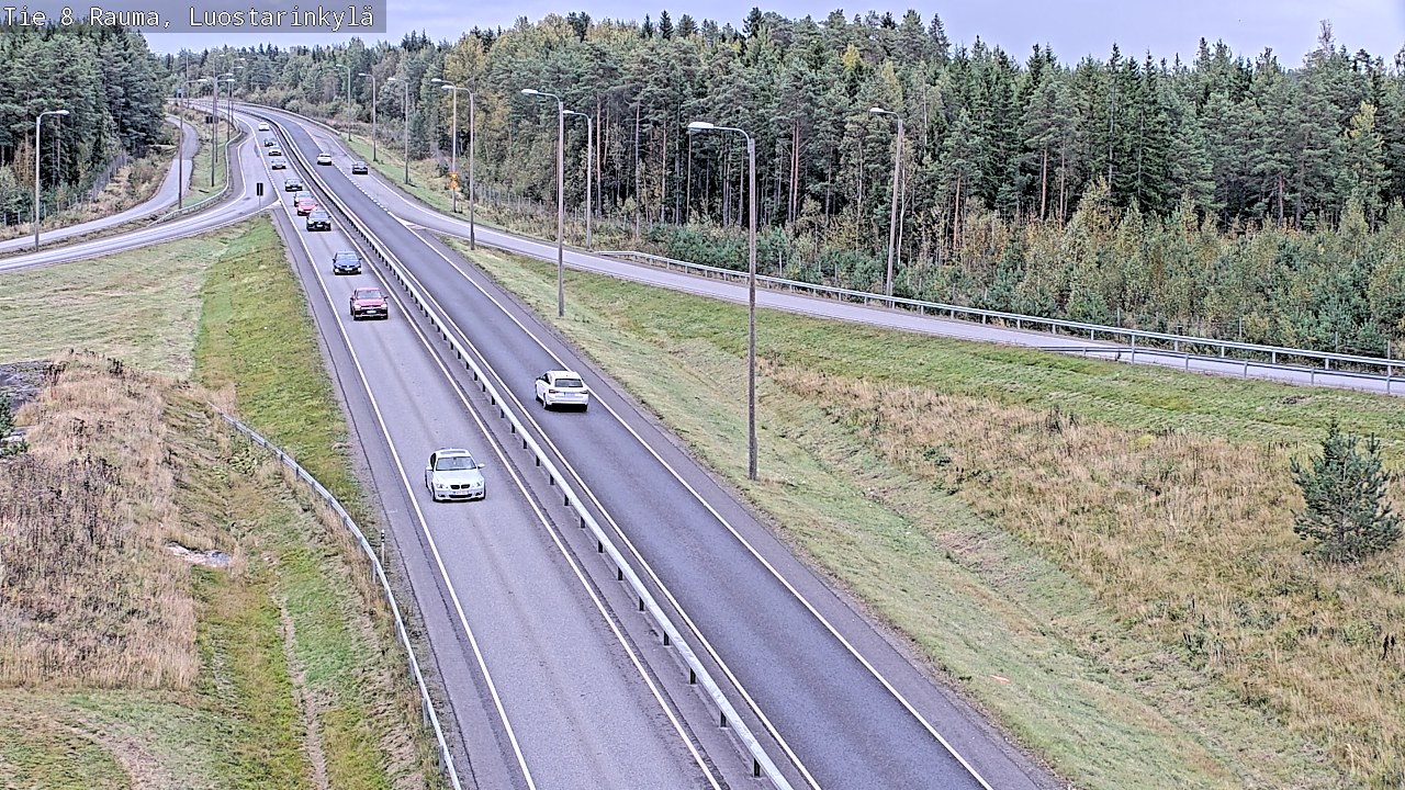 Kelikamerat Kuva Tie 8 Rauma, Luostarinkylä, Rauma, Satakunta