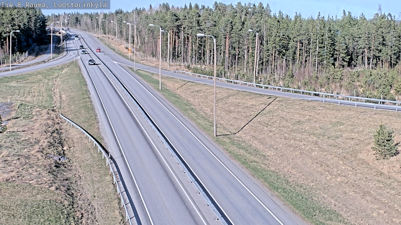 Kelikamerat Kuva Tie 8 Rauma, Luostarinkylä, Rauma, Satakunta