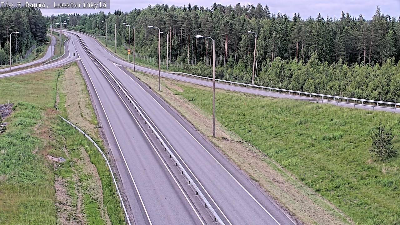 Kelikamerat Kuva Tie 8 Rauma, Luostarinkylä, Rauma, Satakunta