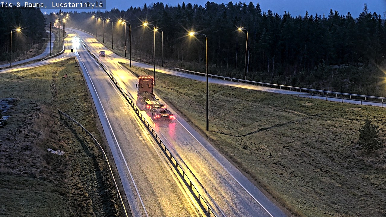 Kelikamerat Kuva Tie 8 Rauma, Luostarinkylä, Rauma, Satakunta