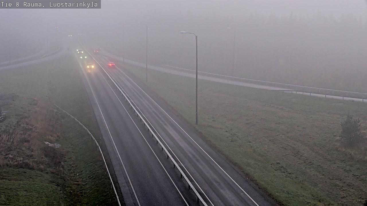 Kelikamerat Kuva Tie 8 Rauma, Luostarinkylä, Rauma, Satakunta