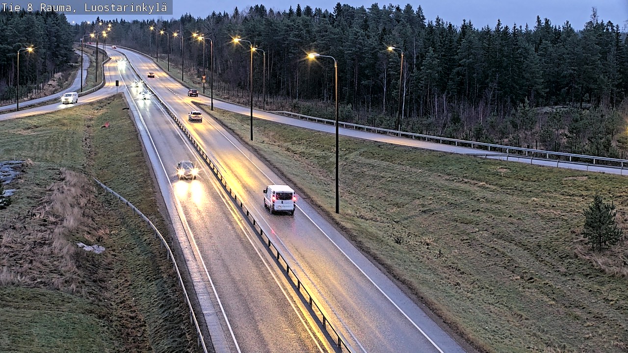 Kelikamerat Kuva Tie 8 Rauma, Luostarinkylä, Rauma, Satakunta