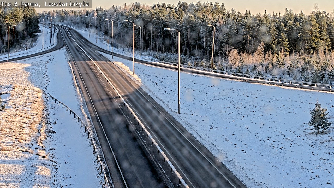 Kelikamerat Kuva Tie 8 Rauma, Luostarinkylä, Rauma, Satakunta