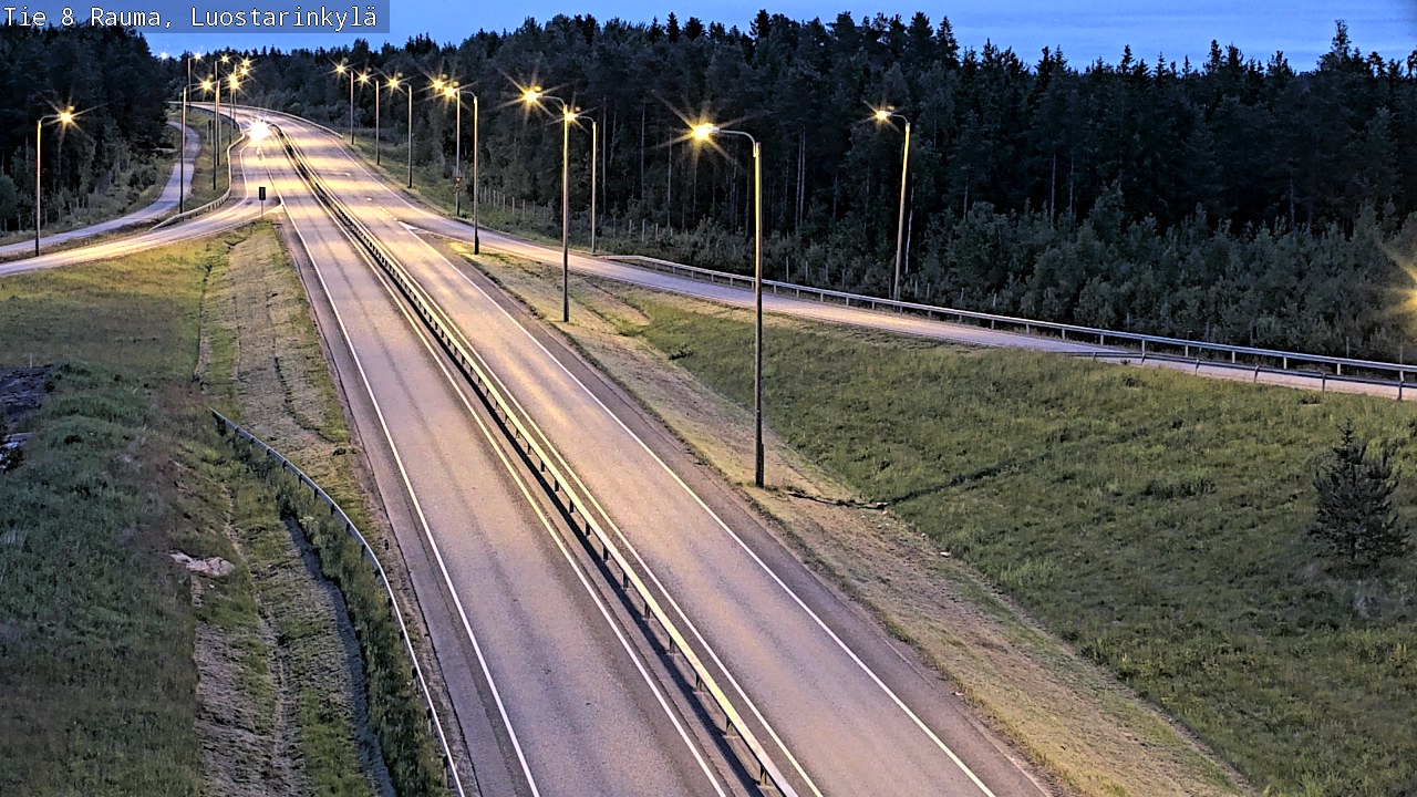 Kelikamerat Kuva Tie 8 Rauma, Luostarinkylä, Rauma, Satakunta