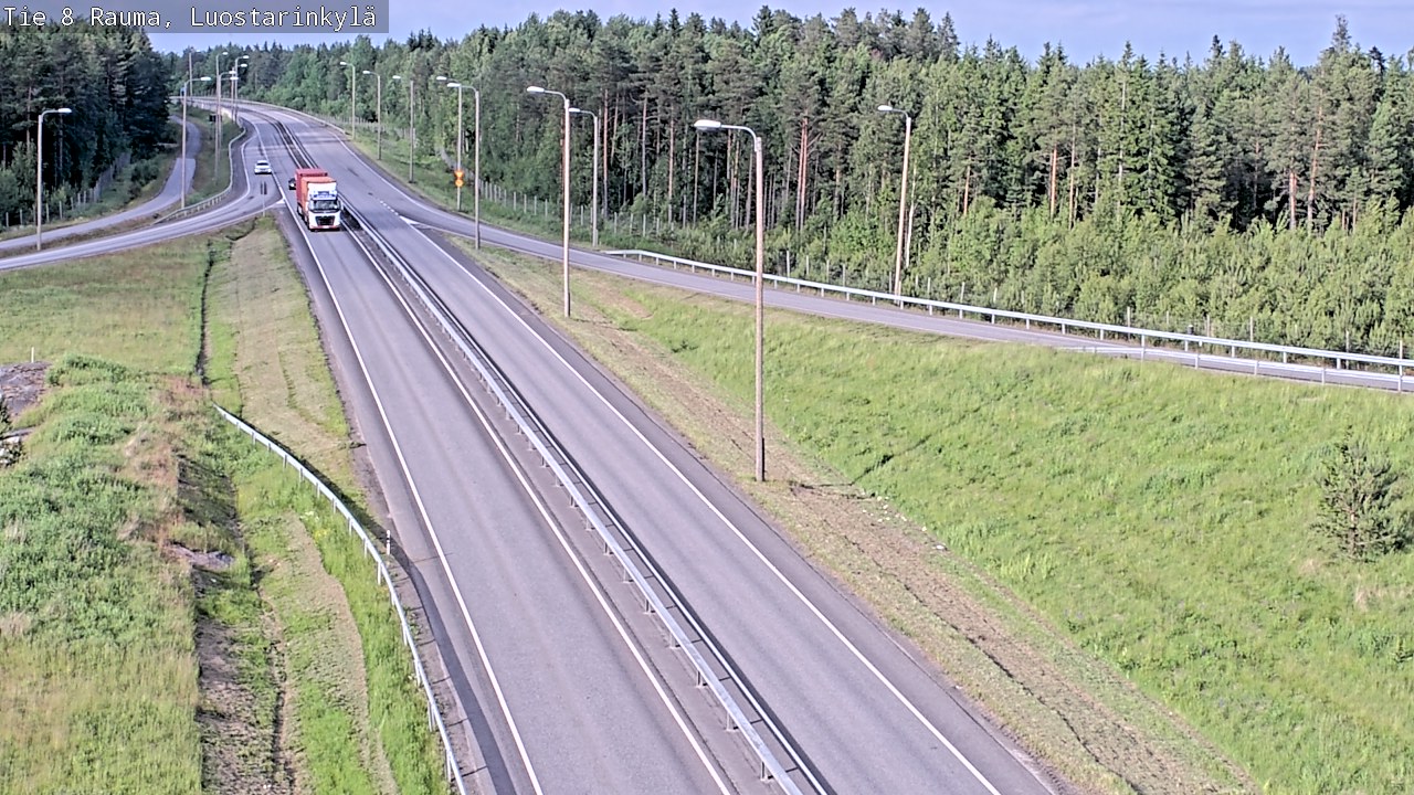 Kelikamerat Kuva Tie 8 Rauma, Luostarinkylä, Rauma, Satakunta
