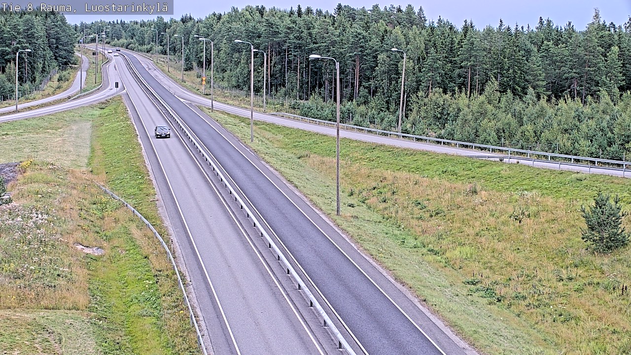 Weather Camera Image Road 8 Rauma, Luostarinkylä, Rauma, Satakunta